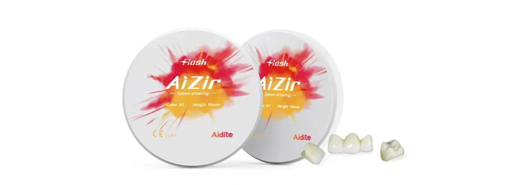 Aizir Flash – rýchlosintrovaný zirkón s vysokou estetikou a pevnosťou