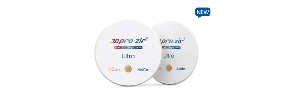 3D Pro zir Ultra – gradientný zirkón 4Y+5Y pre rýchlu a presnú protetiku